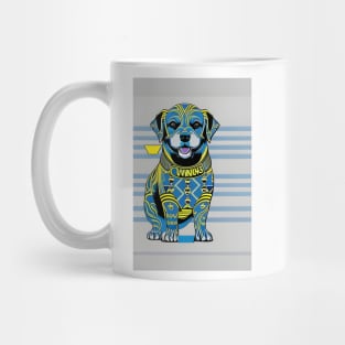 Dog Lottery ticket design Mug